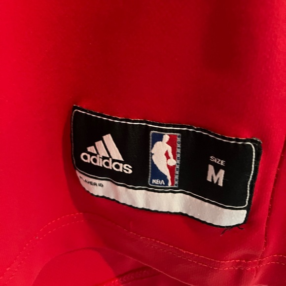 Red ATL Hawks Steve Smith Basketball Jersey - Picture 4 of 7